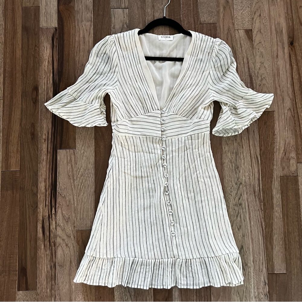 Storia Dress - Ruffle Sleeve